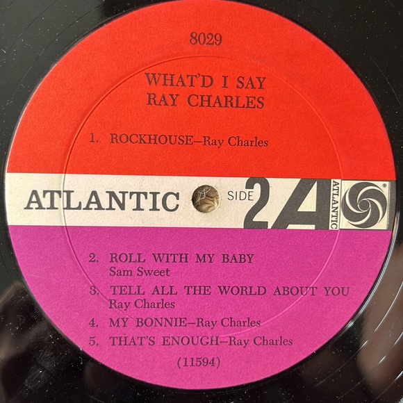 Ray Charles - “What’d I Say” Vinyl LP - Picture 5 of 5
